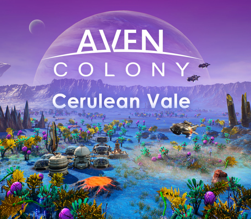 Aven Colony - Cerulean Vale DLC PC Steam CD Key Logo