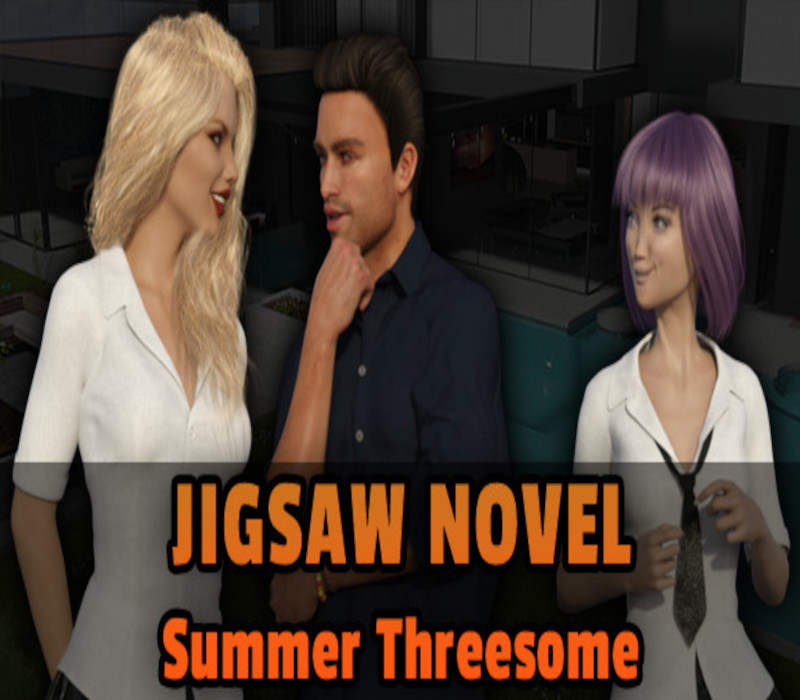 Jigsaw Novel - Summer Threesome Steam CD Key Logo
