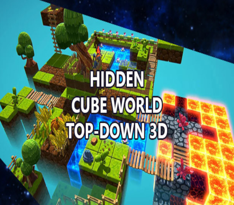 Hidden Cube World Top-Down 3D Steam CD Key Logo