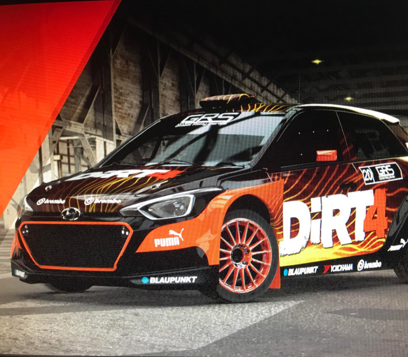 DiRT 4 - Hyundai R5 Rally Car DLC PC Steam CD Key Logo