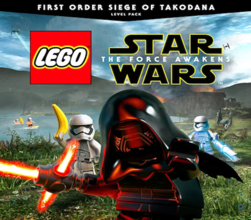 LEGO Star Wars: The Force Awakens - First Order Siege of Takodana Level Pack DLC PC Steam CD Key Logo
