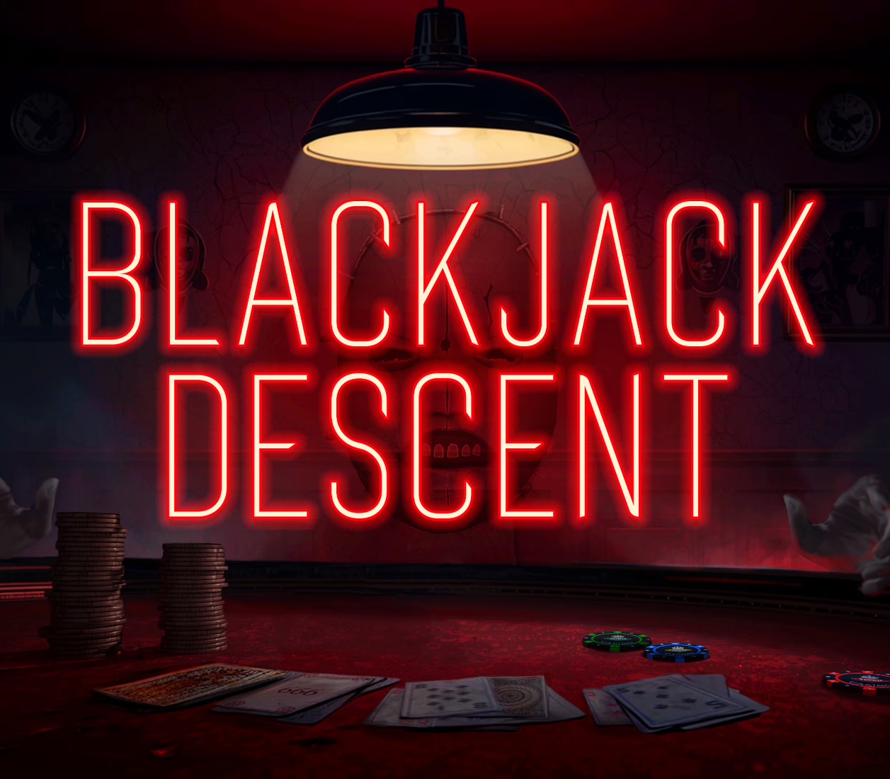 Blackjack Descent PC Steam CD Key Logo