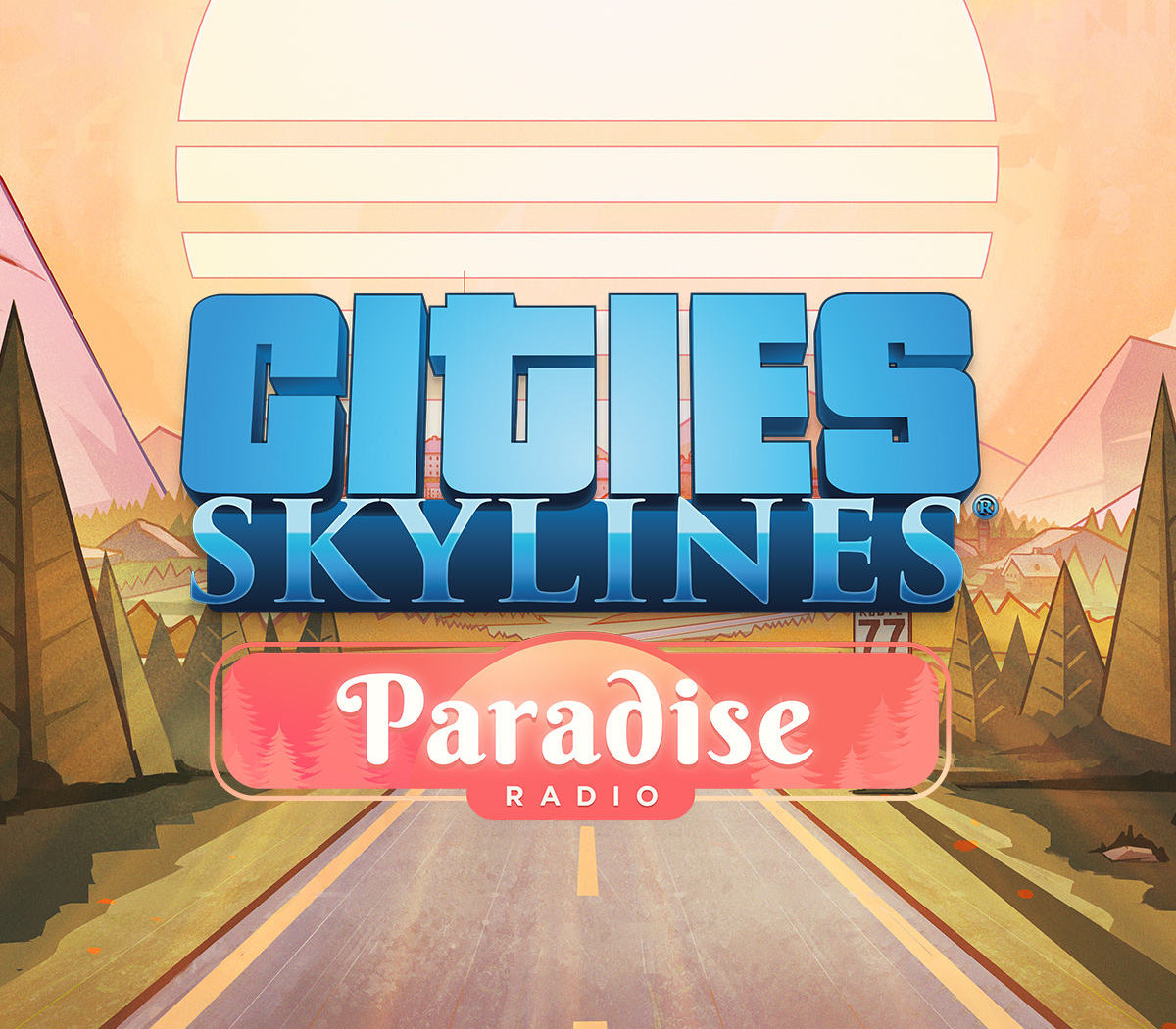 Cities: Skylines - Paradise Radio DLC EU PC Steam CD Key Logo