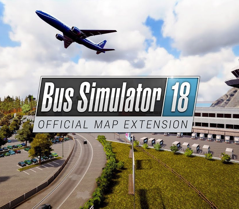 Bus Simulator 18 - Official map extension DLC EU PC Steam CD Key Logo
