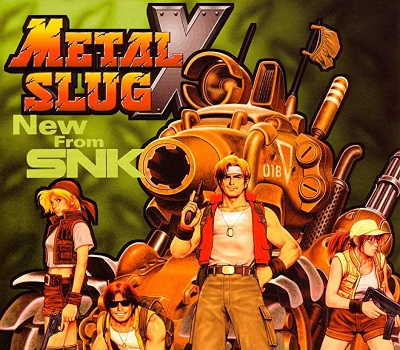 METAL SLUG X PC Steam CD Key Logo
