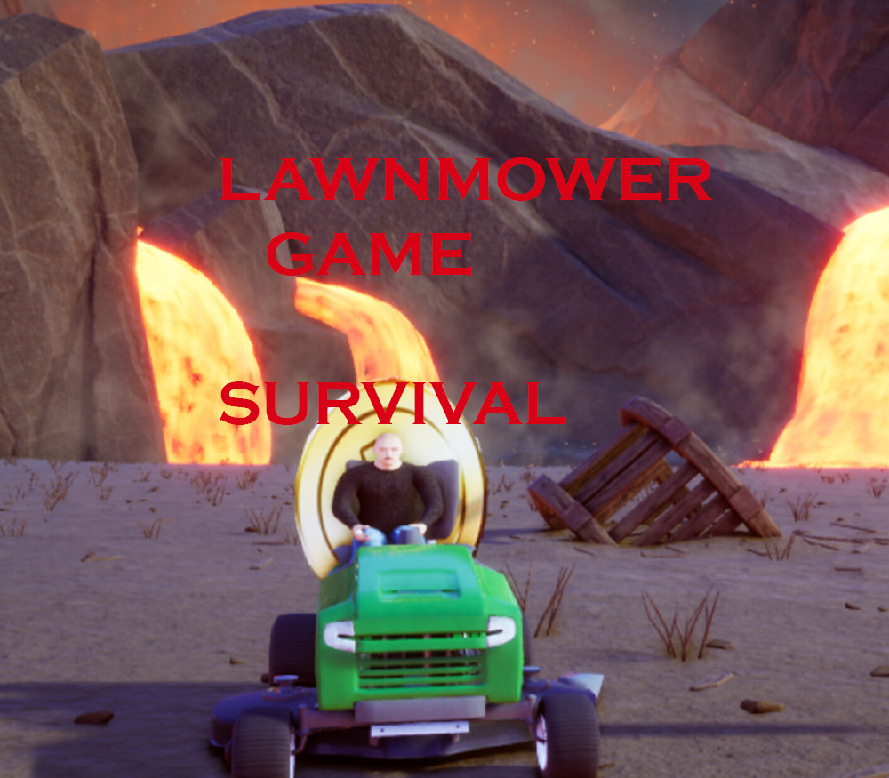 Lawnmower Game: Survival PC Steam CD Key Logo