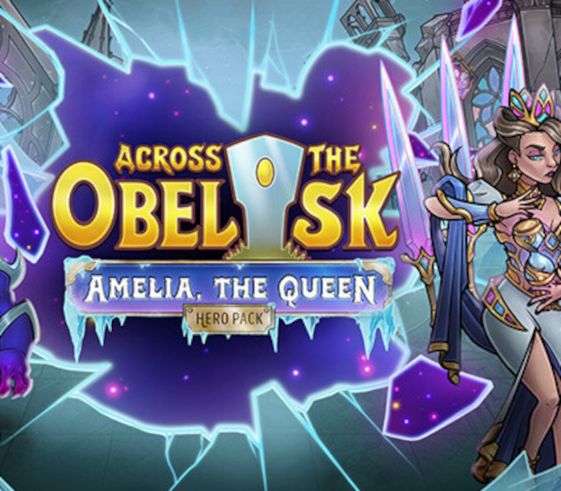 Across the Obelisk - Amelia, the Queen DLC PC Steam CD Key Logo