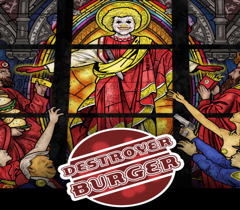 DESTROYER BURGER PC Steam CD Key Logo