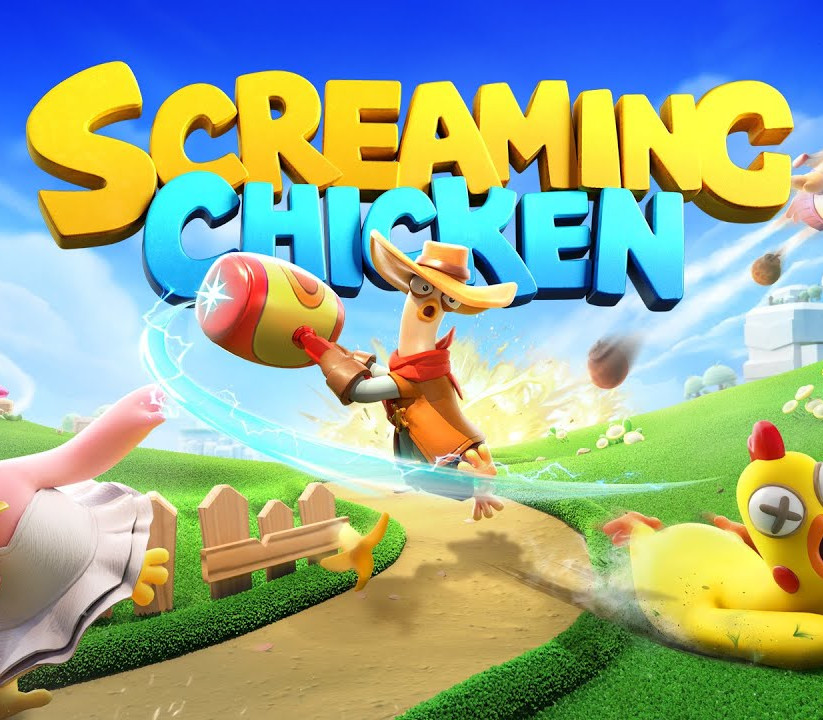 Screaming Chicken: Ultimate Showdown Steam CD Key Logo