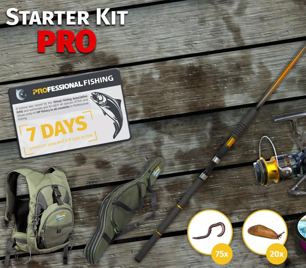 Professional Fishing - Starter Kit Pro DLC Steam CD Key Logo