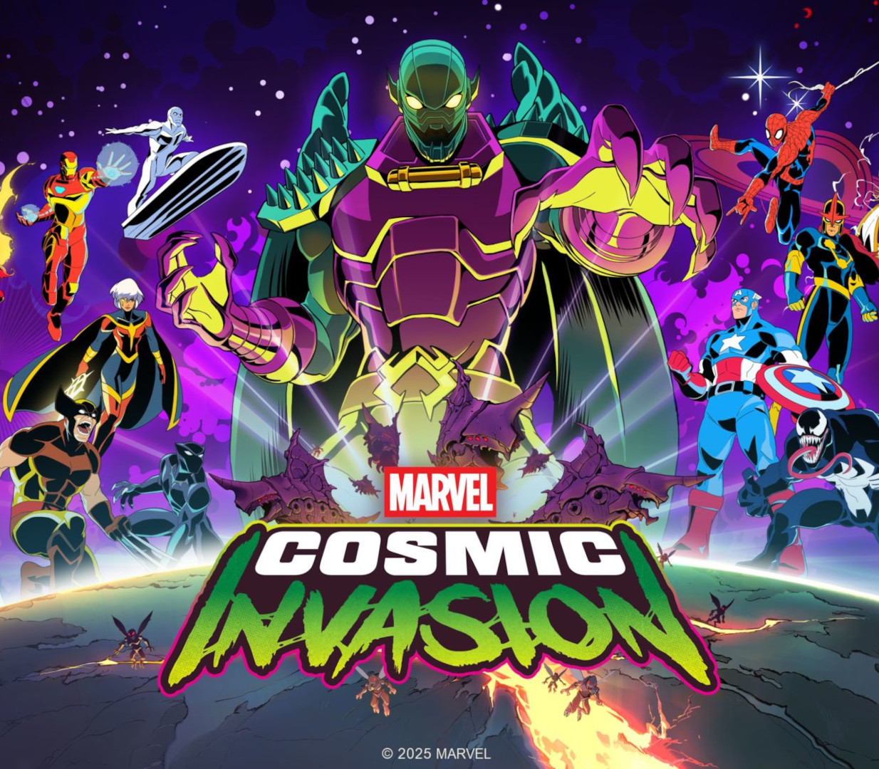 MARVEL Cosmic Invasion PC Steam CD Key Logo