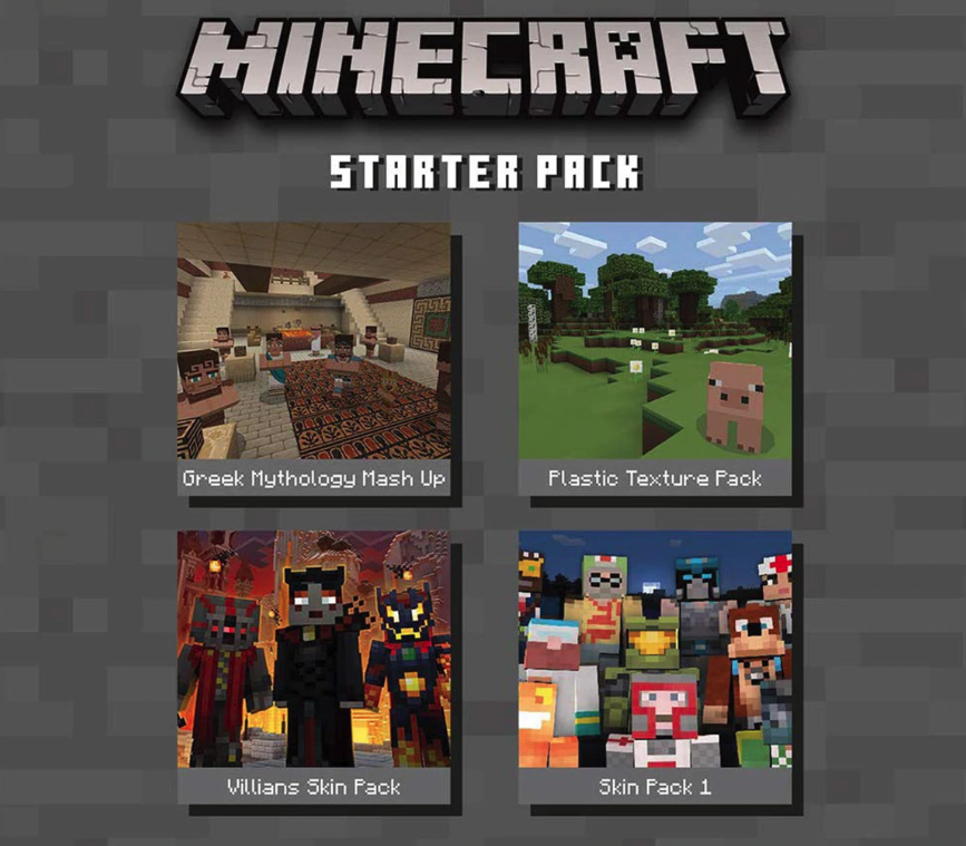 Minecraft - Starter Pack DLC XBOX One CD Key Logo