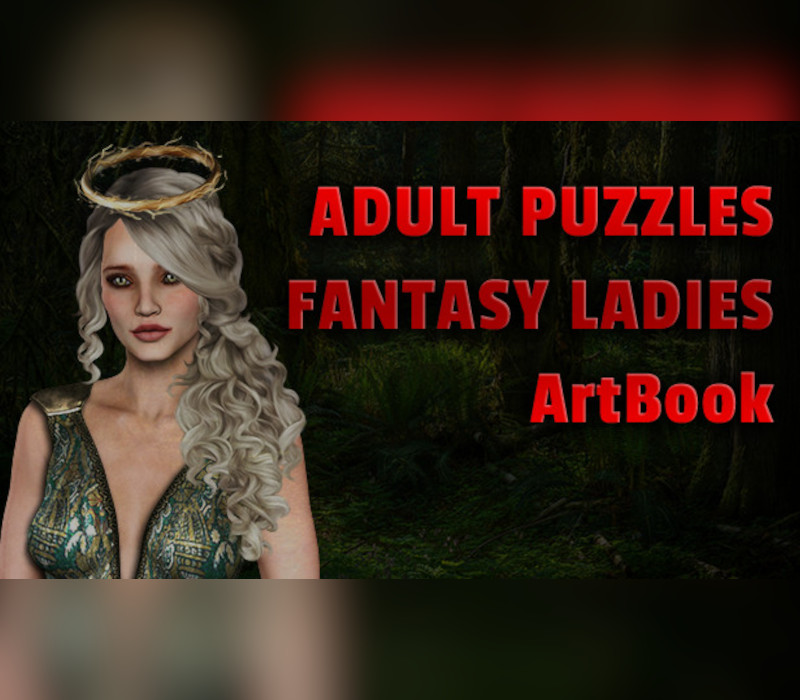 Adult Puzzles - Fantasy Ladies ArtBook Steam CD Key Logo