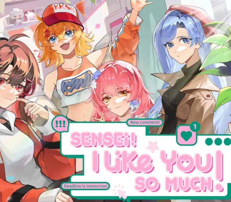 Sensei! I Like You So Much! PC Steam CD Key Logo