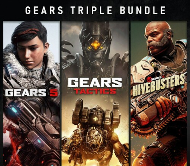 Gears Triple Bundle EU XBOX One / Xbox Series X|S / Windows 10 CD Key Logo