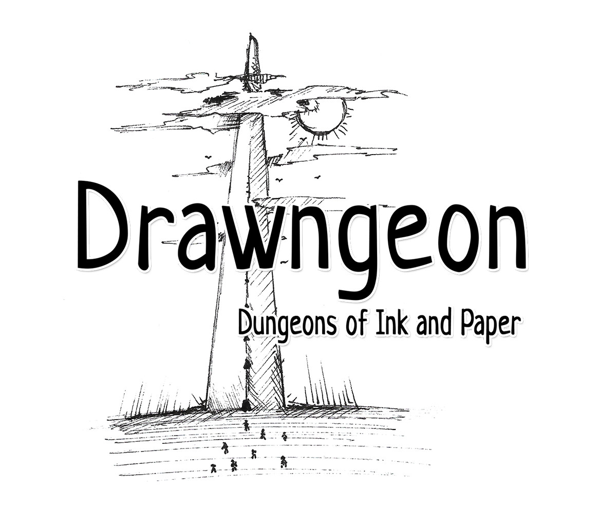 Drawngeon: Dungeons of Ink and Paper Steam CD Key Logo