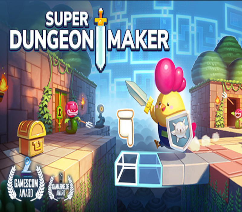 Super Dungeon Maker PC Steam CD Key Logo