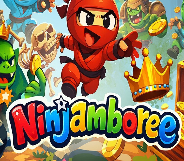 Ninjamboree PC Steam CD Key Logo