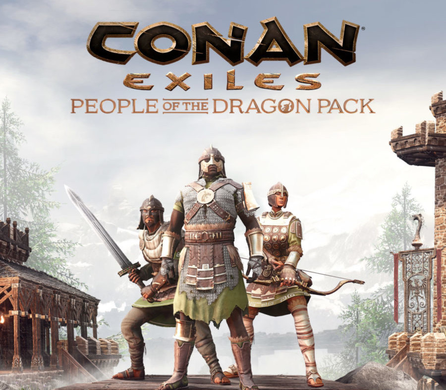 Conan Exiles Enhanced - People of the Dragon Pack DLC PC Steam CD Key Logo