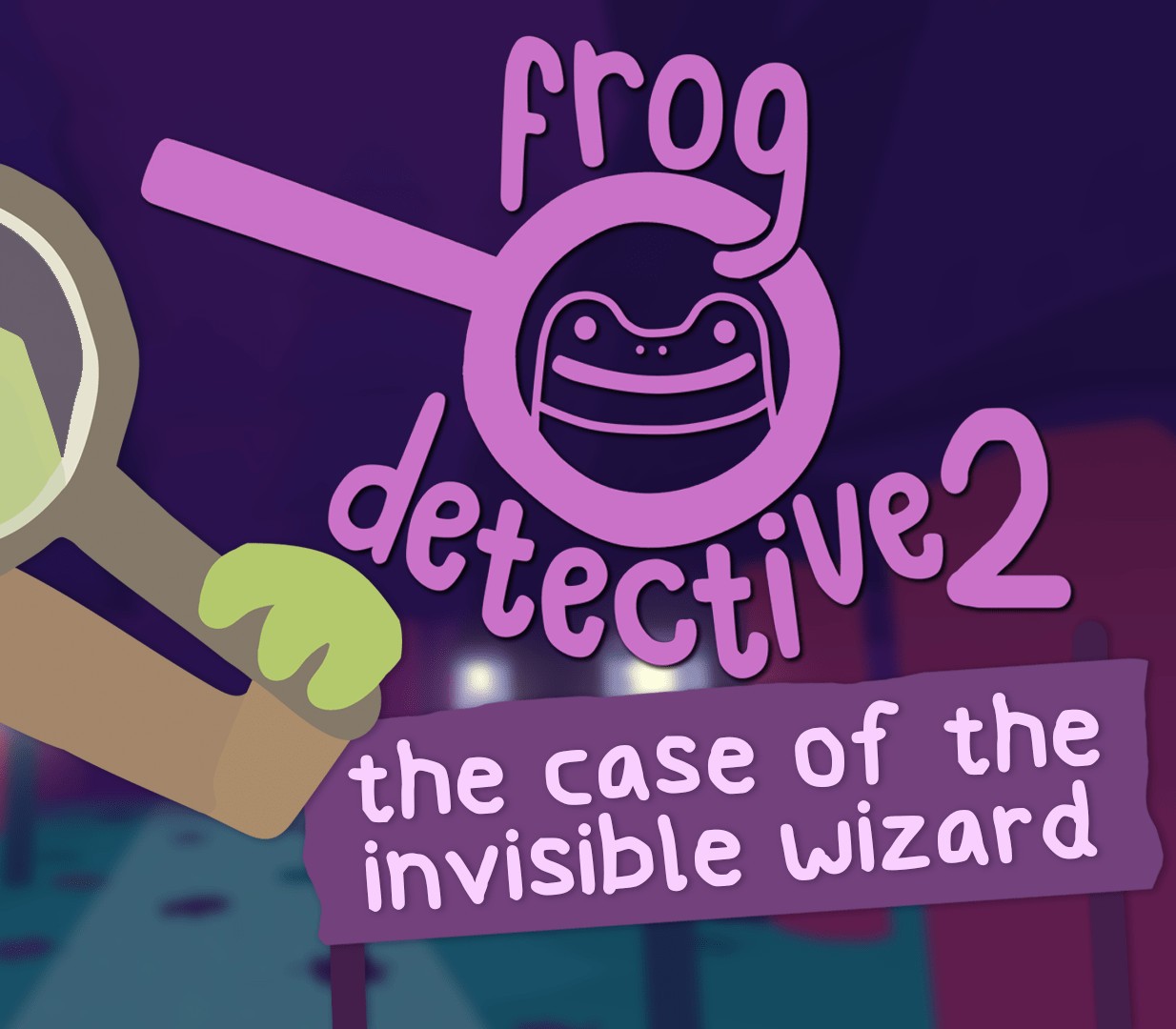 Frog Detective 2: The Case of the Invisible Wizard Steam CD Key Logo