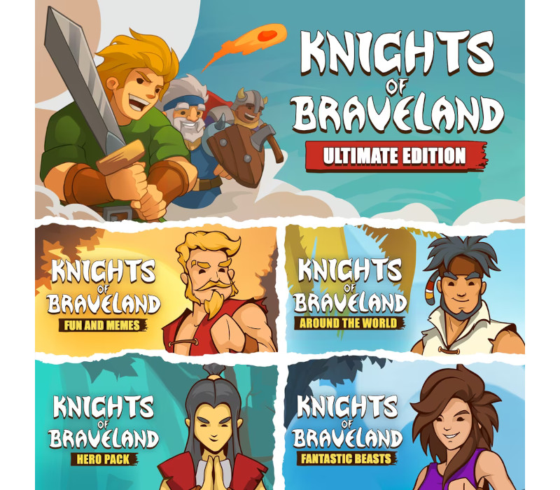 Knights of Braveland Ultimate Edition AR XBOX One / Xbox Series X|S CD Key Logo