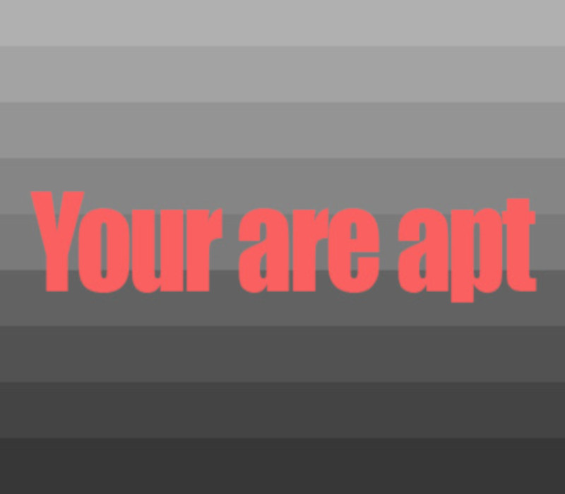 You are apt Steam CD Key Logo