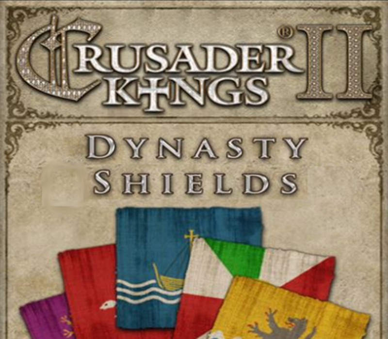 Crusader Kings II - Dynasty Shields DLC Steam CD Key Logo