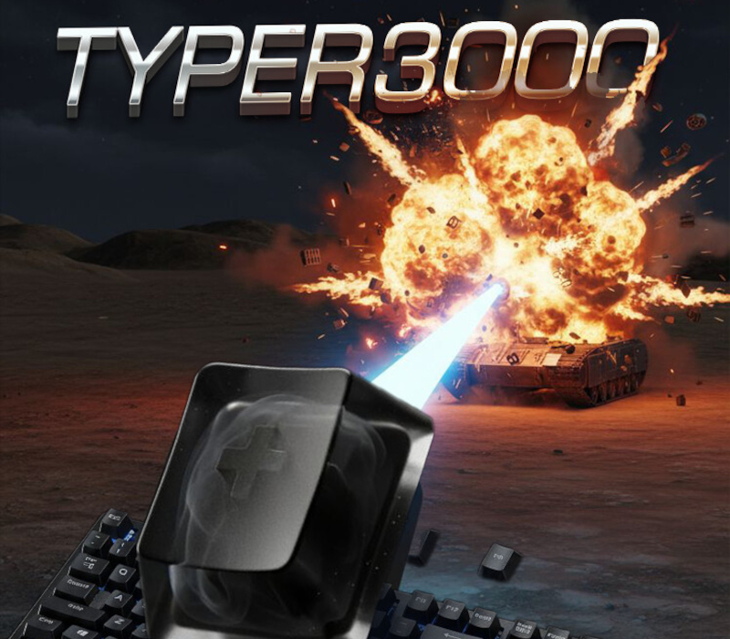 TYPER3000 PC Steam CD Key Logo