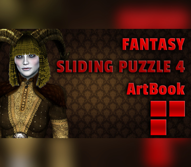 Fantasy Sliding Puzzle 4 - ArtBook DLC Steam CD Key Logo