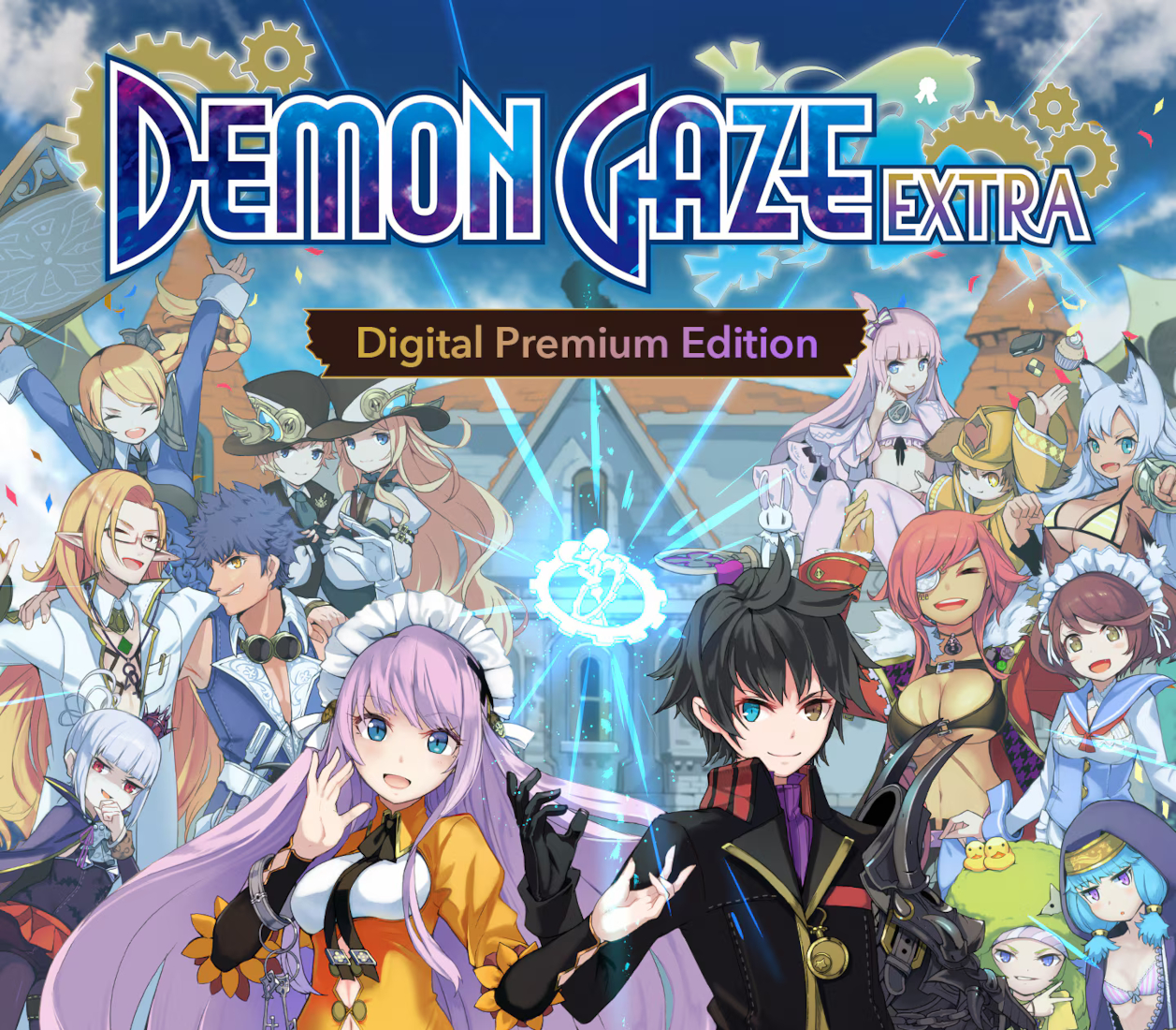 Demon Gaze Extra: Digital Premium Edition PC Steam CD Key Logo