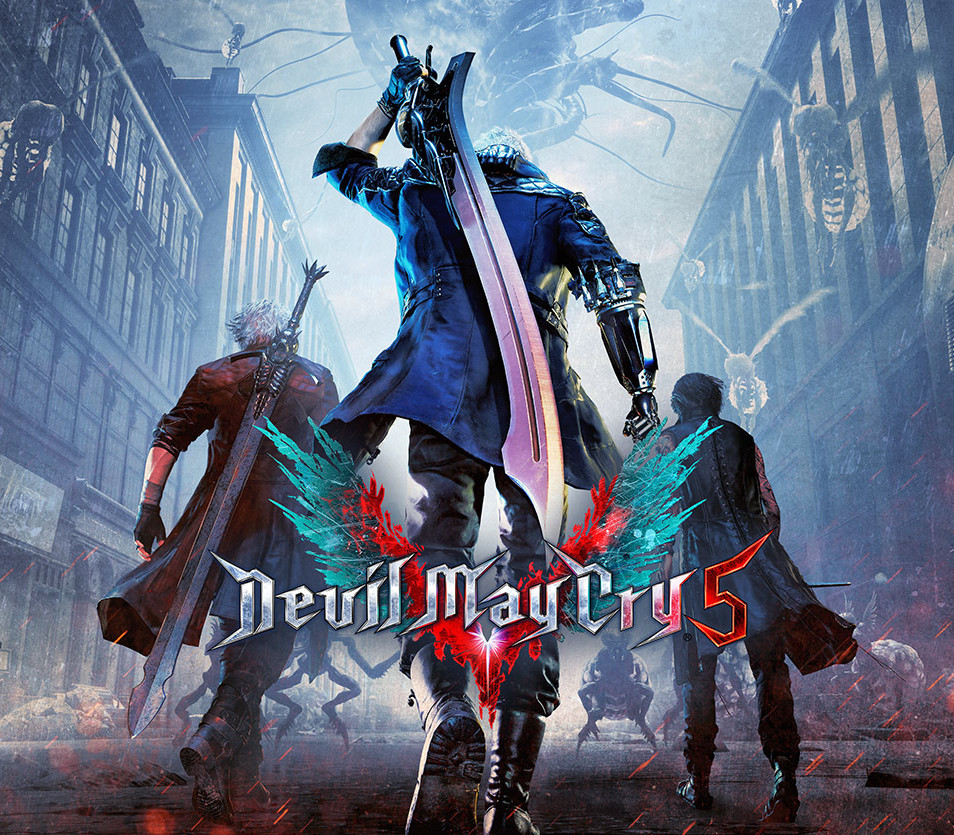 Devil May Cry 5 + Playable Character: Vergil DLC EU PC Steam CD Key Logo
