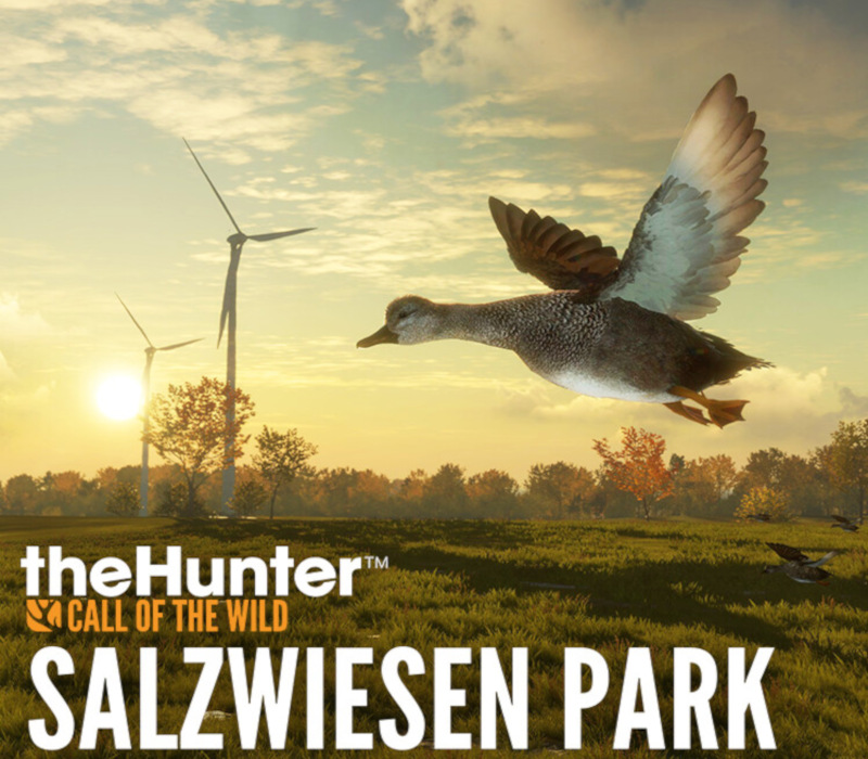 theHunter: Call of the Wild - Salzwiesen Park DLC PC Steam CD Key (valid until March, 2027) Logo