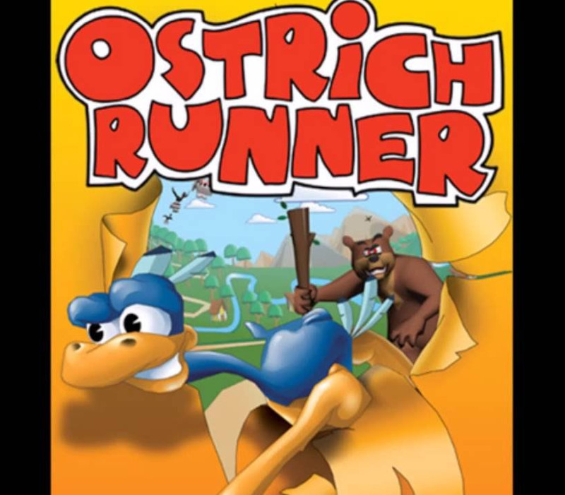 Ostrich Runner Steam CD Key Logo