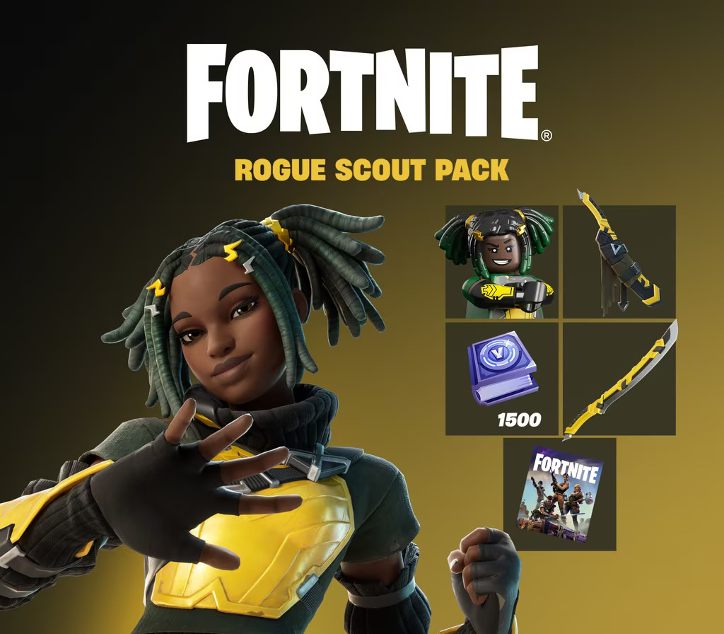 Fortnite - Rogue Scout Pack DLC AR VPN Activated XBOX One / Xbox Series X|S CD Key Logo