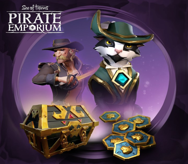 Sea of Thieves - Feline Finery Bundle DLC AR XBOX One / Xbox Series X|S CD Key Logo