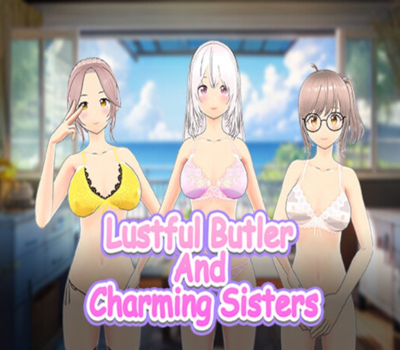 Lustful Butler And Charming Sisters PC Steam CD Key Logo