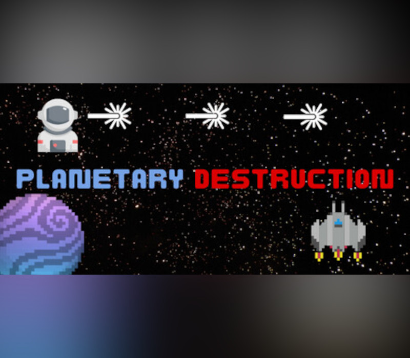 Destruction of planets Steam CD Key Logo