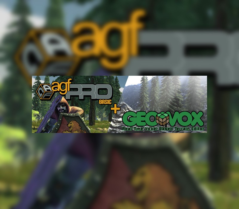 Axis Game Factory's AGFPRO 3.0 + GeoVox PC Steam CD Key Logo