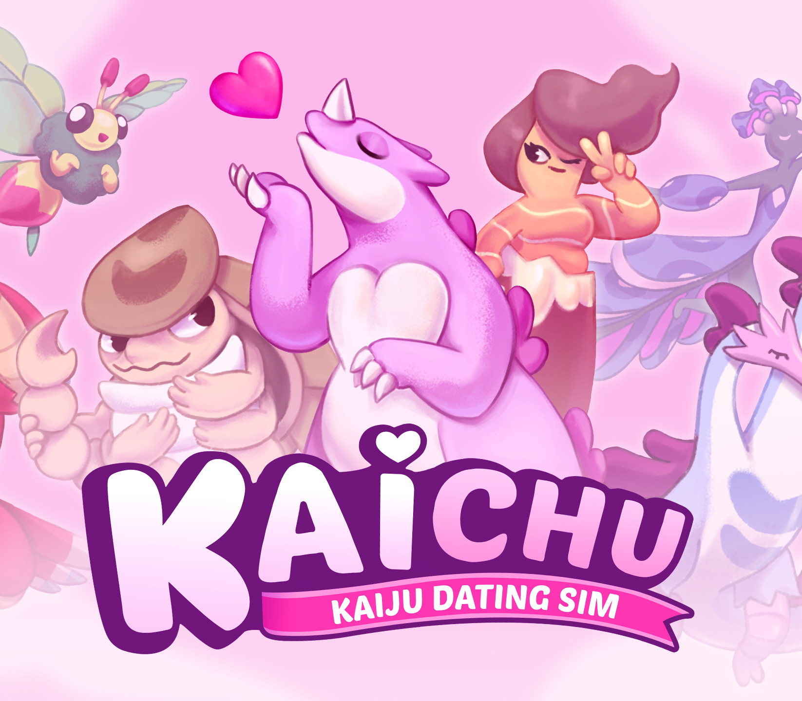 Kaichu - The Kaiju Dating Sim EU Steam CD Key Logo