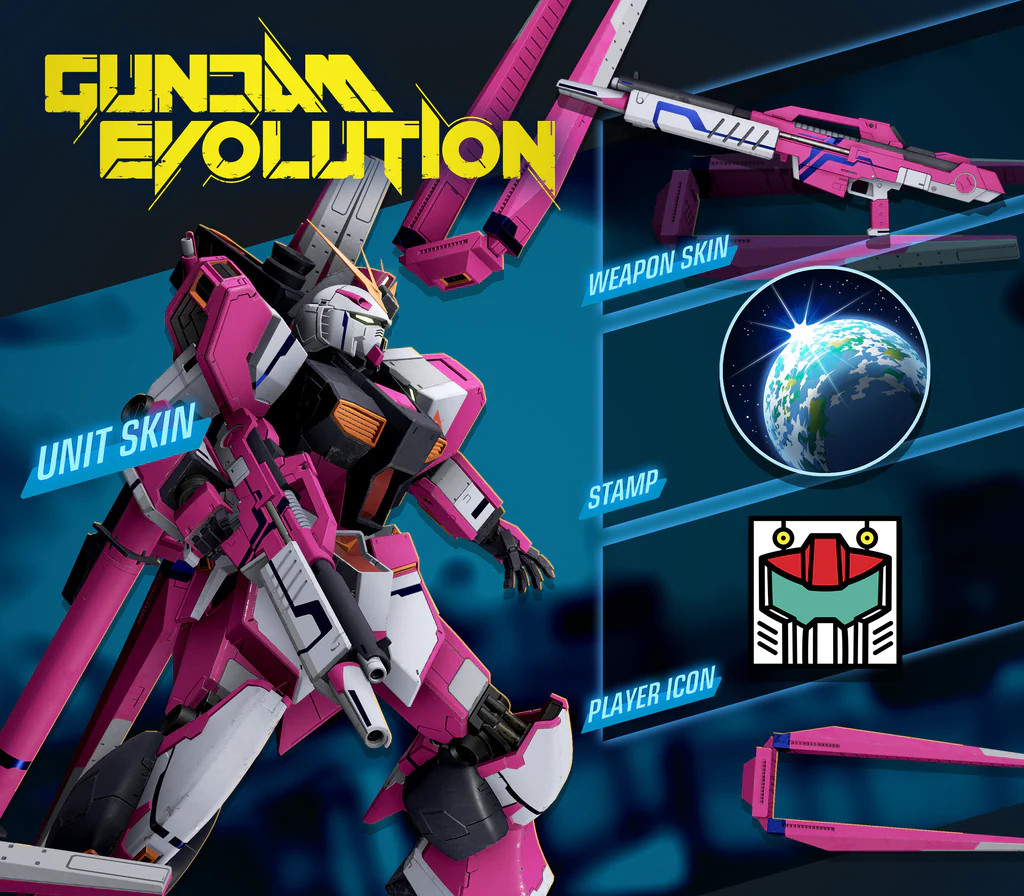 Gundam Evolution - Raider Pink Bundle XBOX One / Xbox Series X|S CD Key Logo
