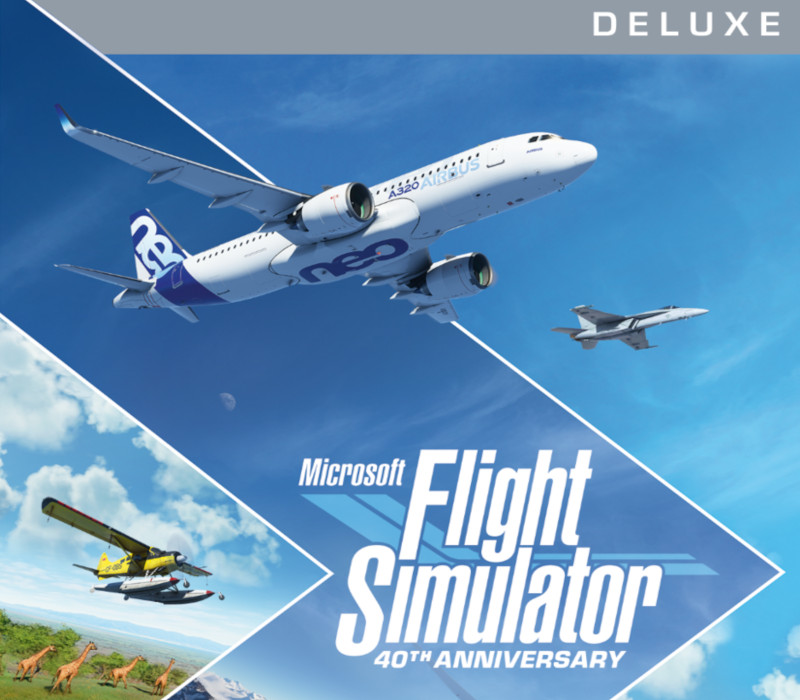 Microsoft Flight Simulator 40th Anniversary Deluxe Edition EU Xbox Series X|S / Windows 10 CD Key Logo