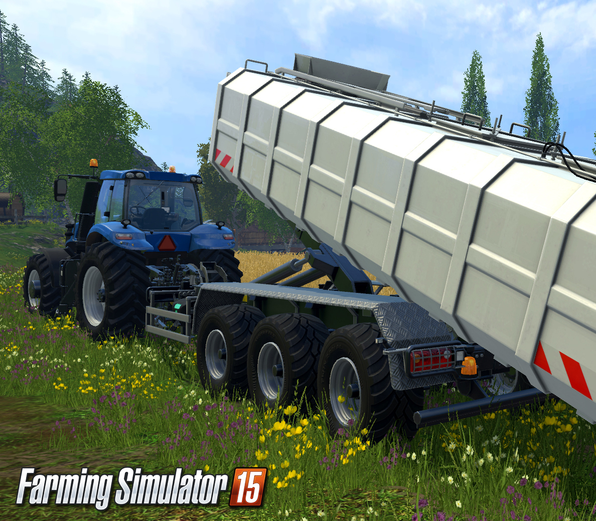 Farming Simulator 15 - ITRunner DLC PC Steam CD Key Logo