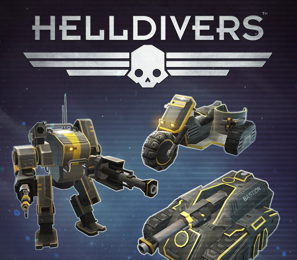 HELLDIVERS - Vehicles Pack DLC PC Steam CD Key Logo