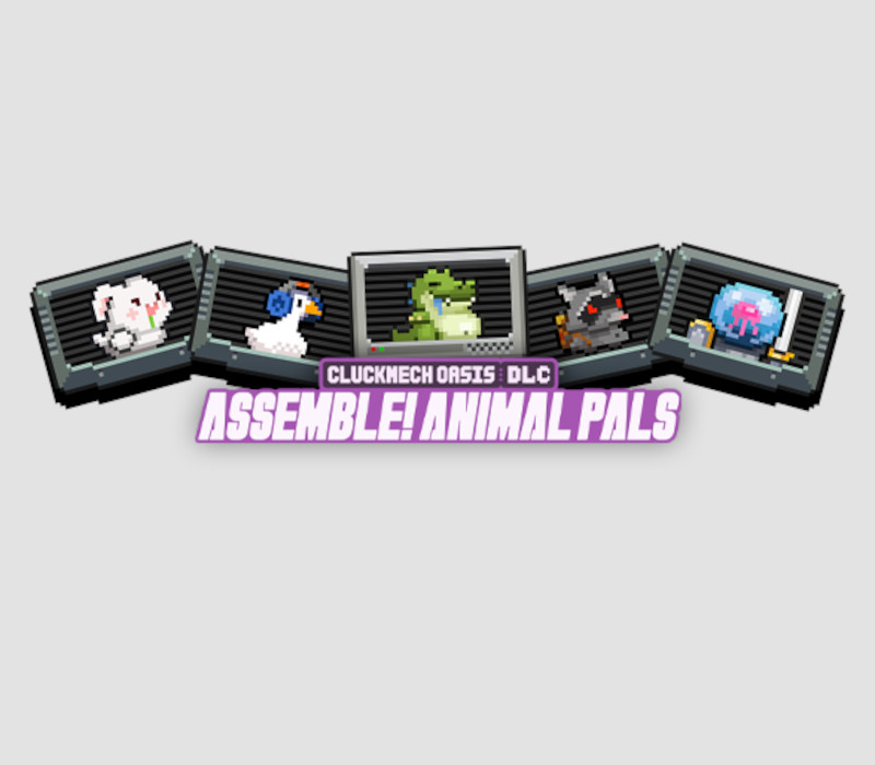 Cluckmech Oasis - Assemble! Animal Pals DLC PC Steam CD Key Logo
