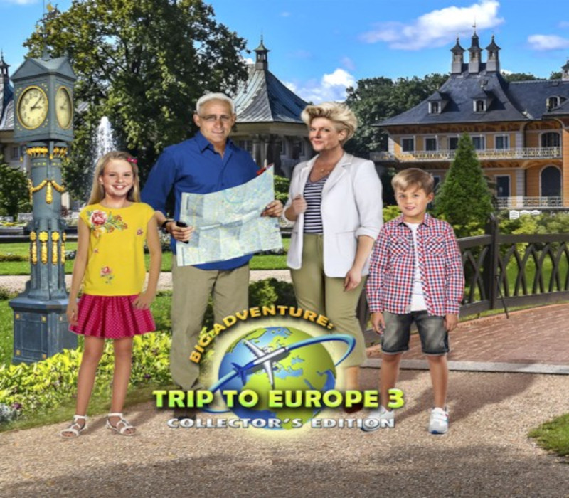 Big Adventure: Trip to Europe 3 - Collector's Edition PC Steam CD Key Logo