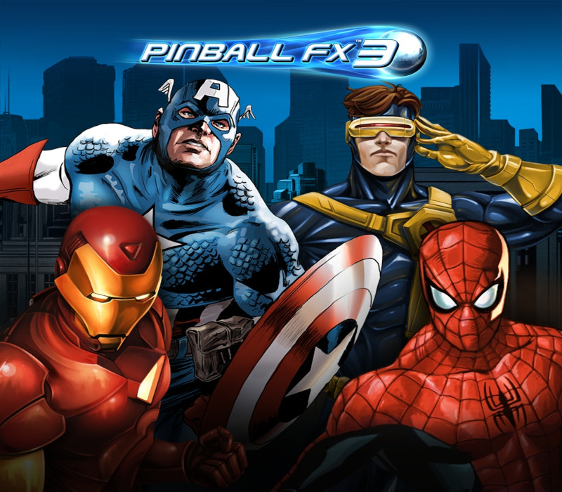 Pinball FX3 - Marvel Pinball Season 1 Bundle Steam CD Key Logo