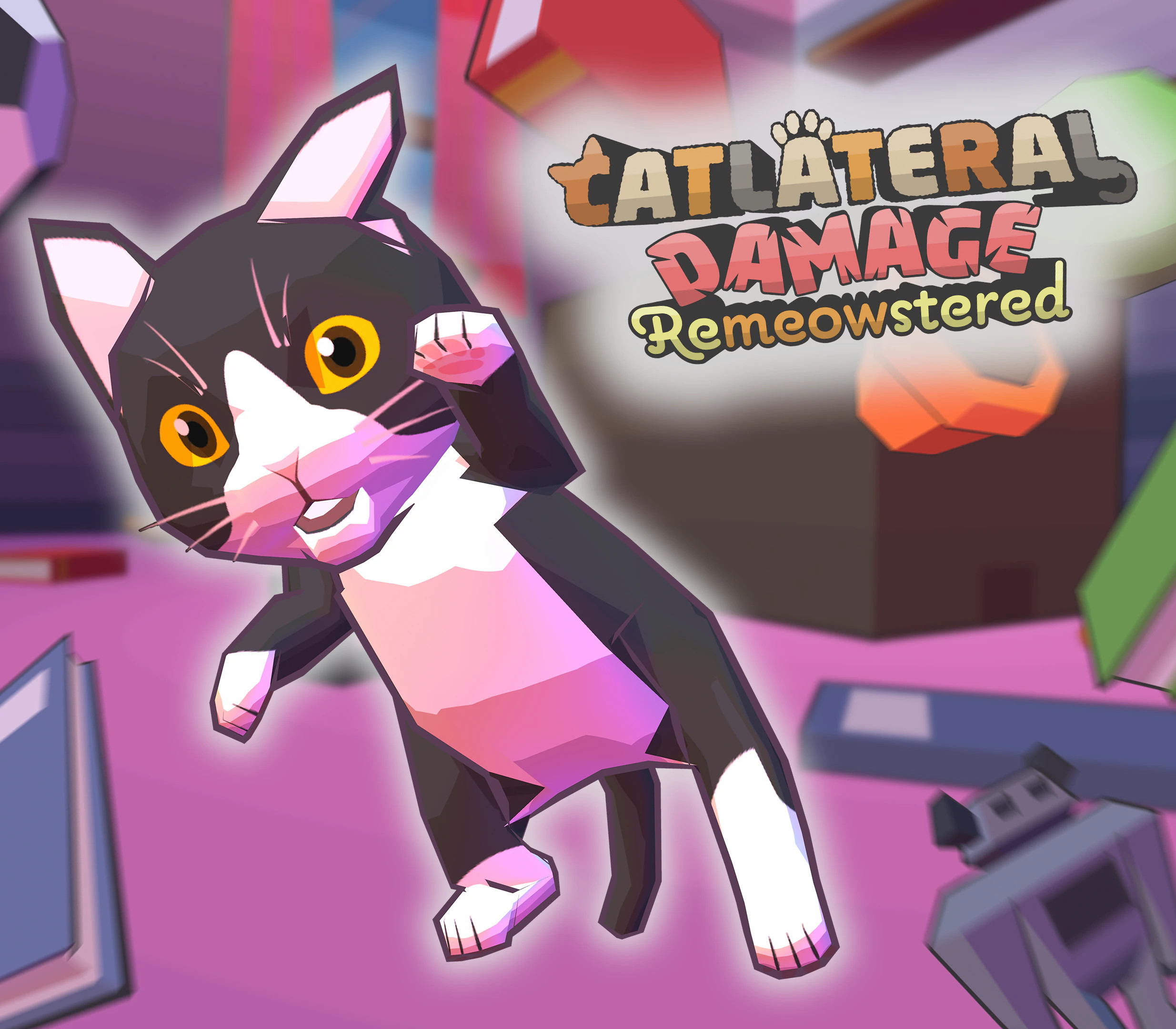 Catlateral Damage: Remeowstered Steam CD Key Logo