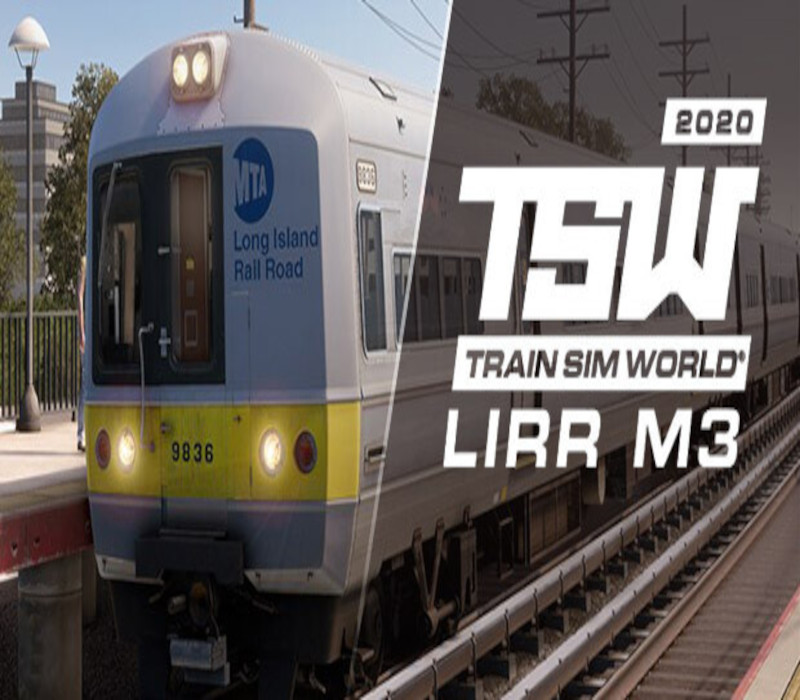Train Sim World 2 - LIRR M3 EMU Loco Add-On DLC PC Steam CD Key Logo