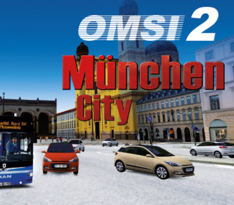 OMSI 2 - München City Add-On DLC PC Steam CD Key Logo