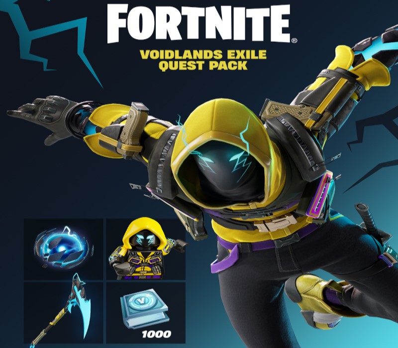 Fortnite - Voidlands Exile Quest Pack + 1000 V-Bucks Challenge AR XBOX One / Xbox Series X|S CD Key Logo